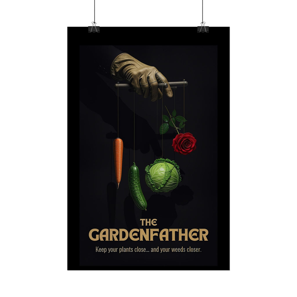 Gardenfather Rolled Poster - Keep Your Plants Close