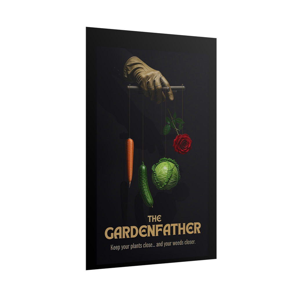 Gardenfather Rolled Poster - Keep Your Plants Close