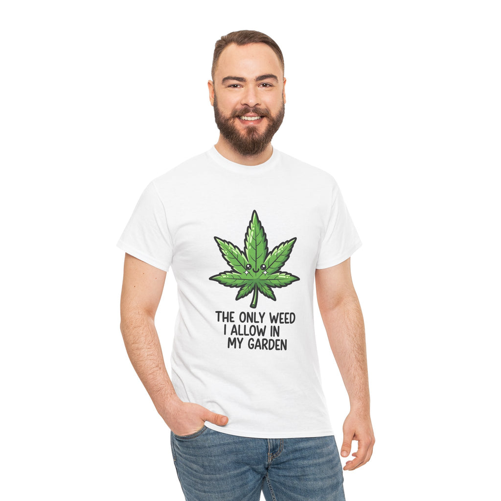 Funny Cannabis Gardening Tee, Unisex Cotton T-Shirt for Gardeners, Weed Lovers Gift, Stoner Humor Top, Perfect for 420 Celebration
