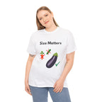 Size matters Unisex Heavy Cotton Tee