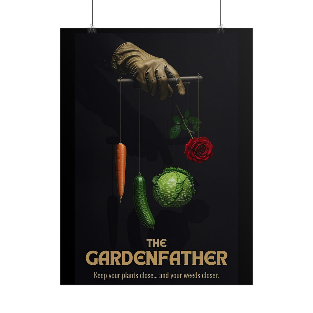 Gardenfather Rolled Poster - Keep Your Plants Close