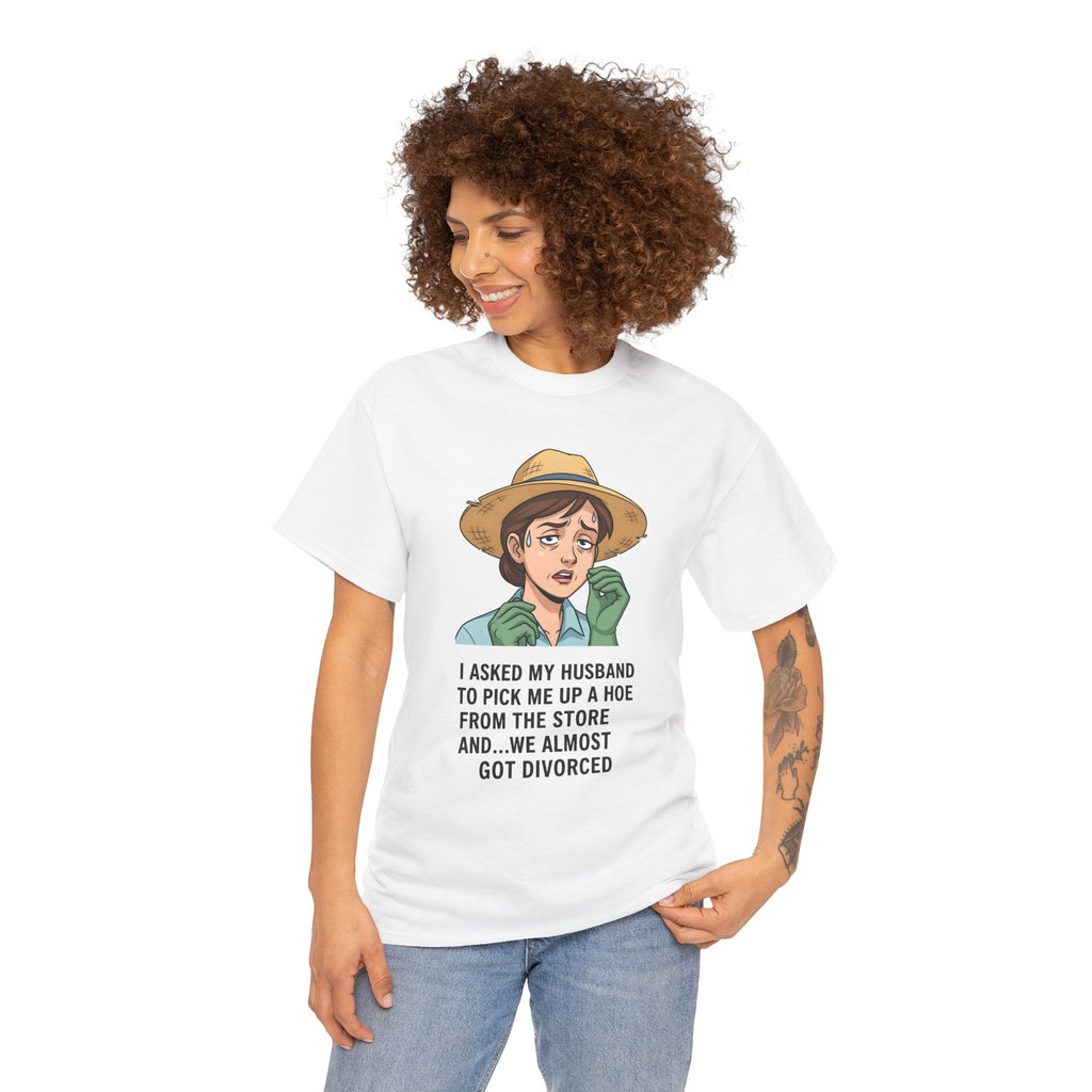Divorced Humor Unisex Heavy Cotton Tee