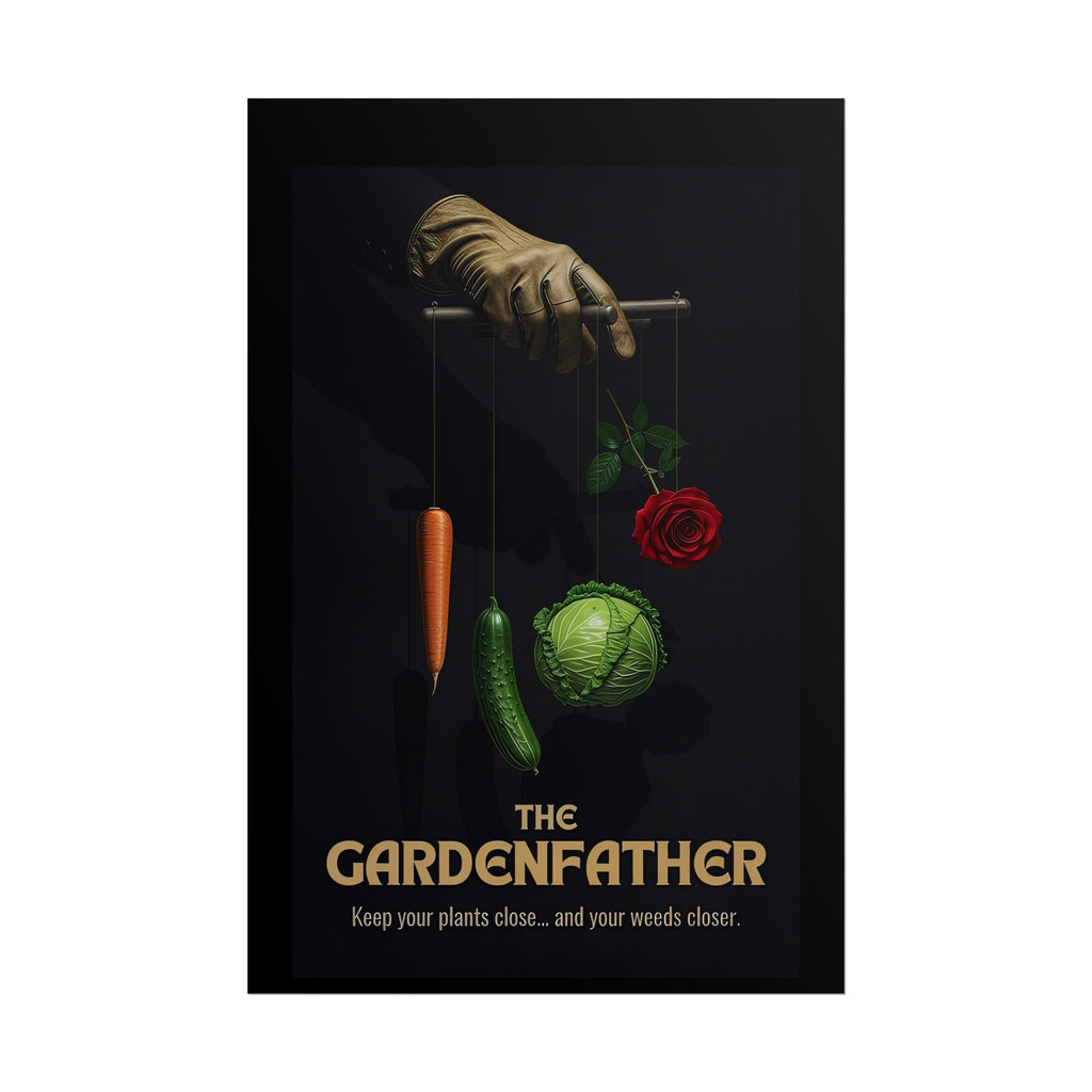 Gardenfather Rolled Poster - Keep Your Plants Close