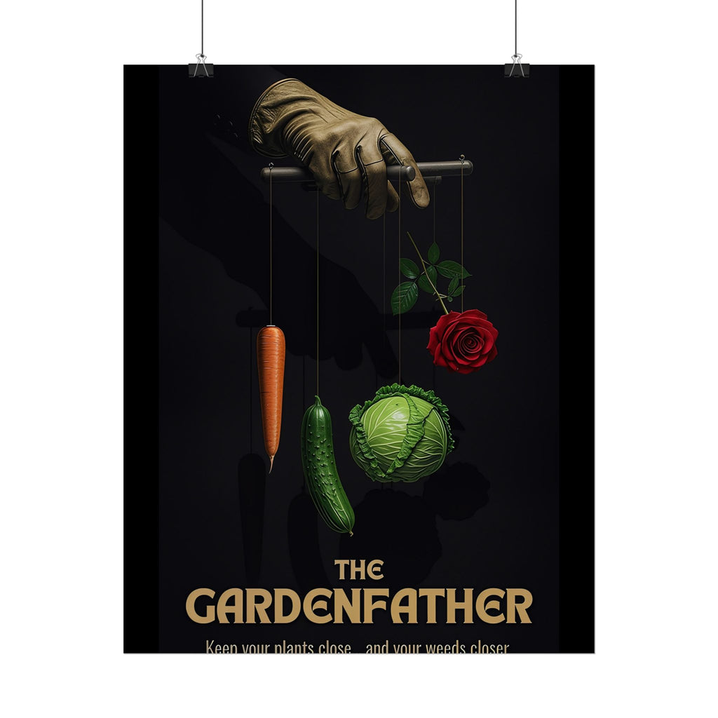 Gardenfather Rolled Poster - Keep Your Plants Close