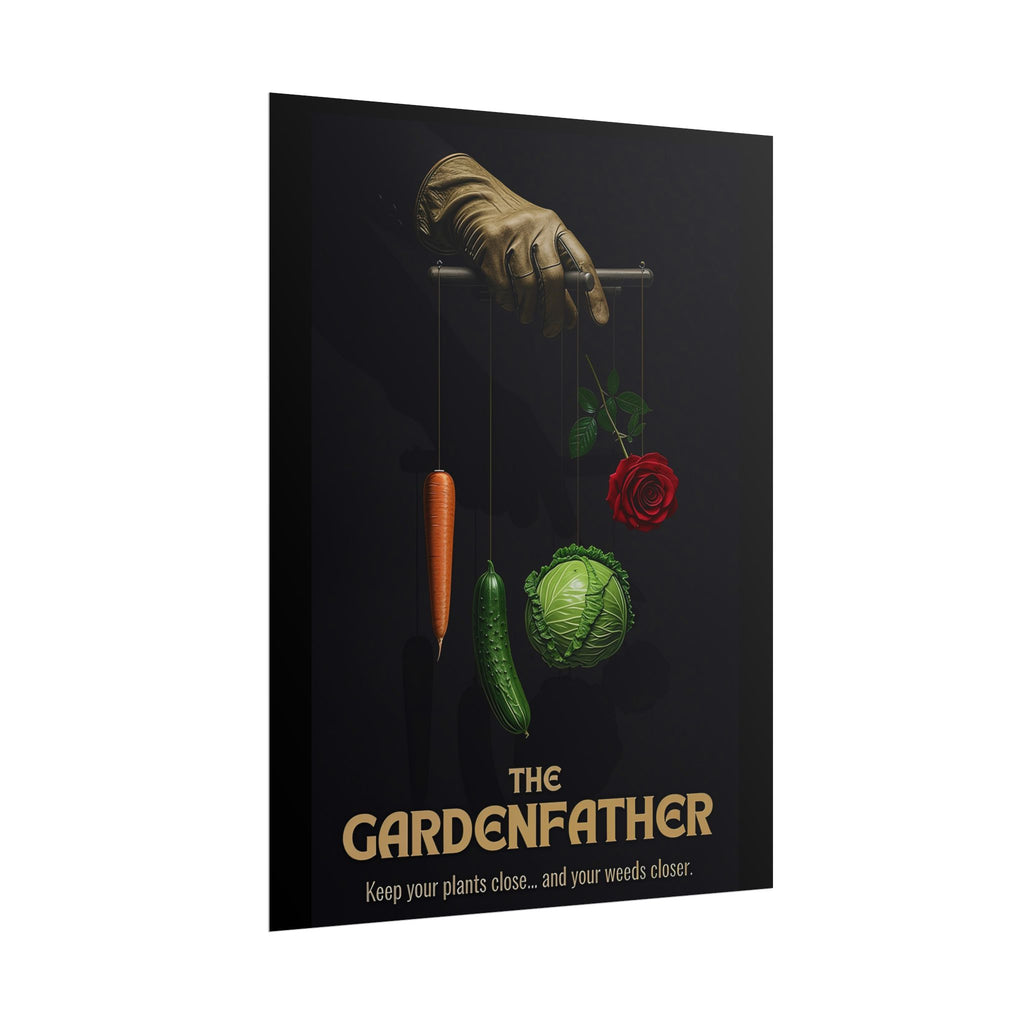 Gardenfather Rolled Poster - Keep Your Plants Close