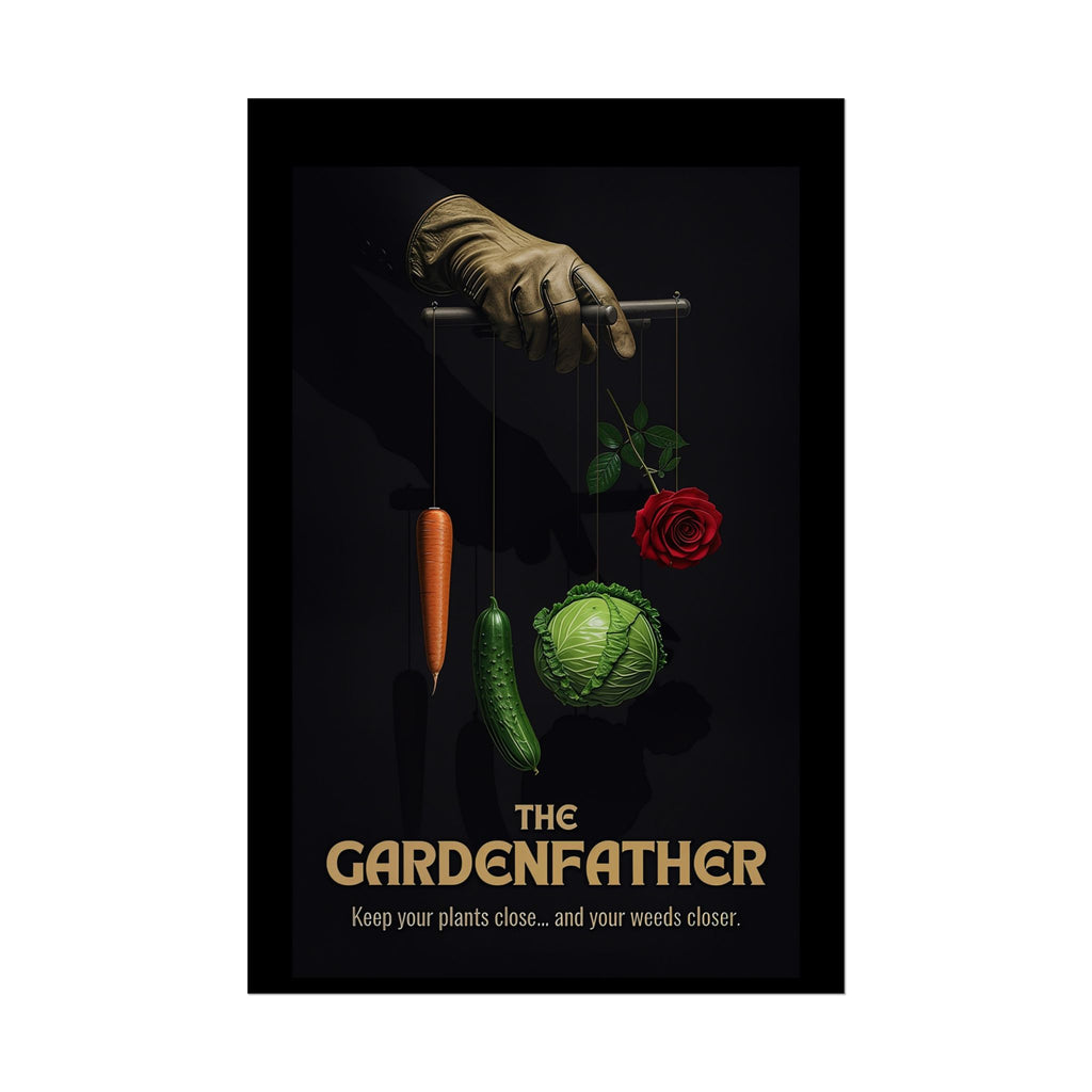 Gardenfather Rolled Poster - Keep Your Plants Close