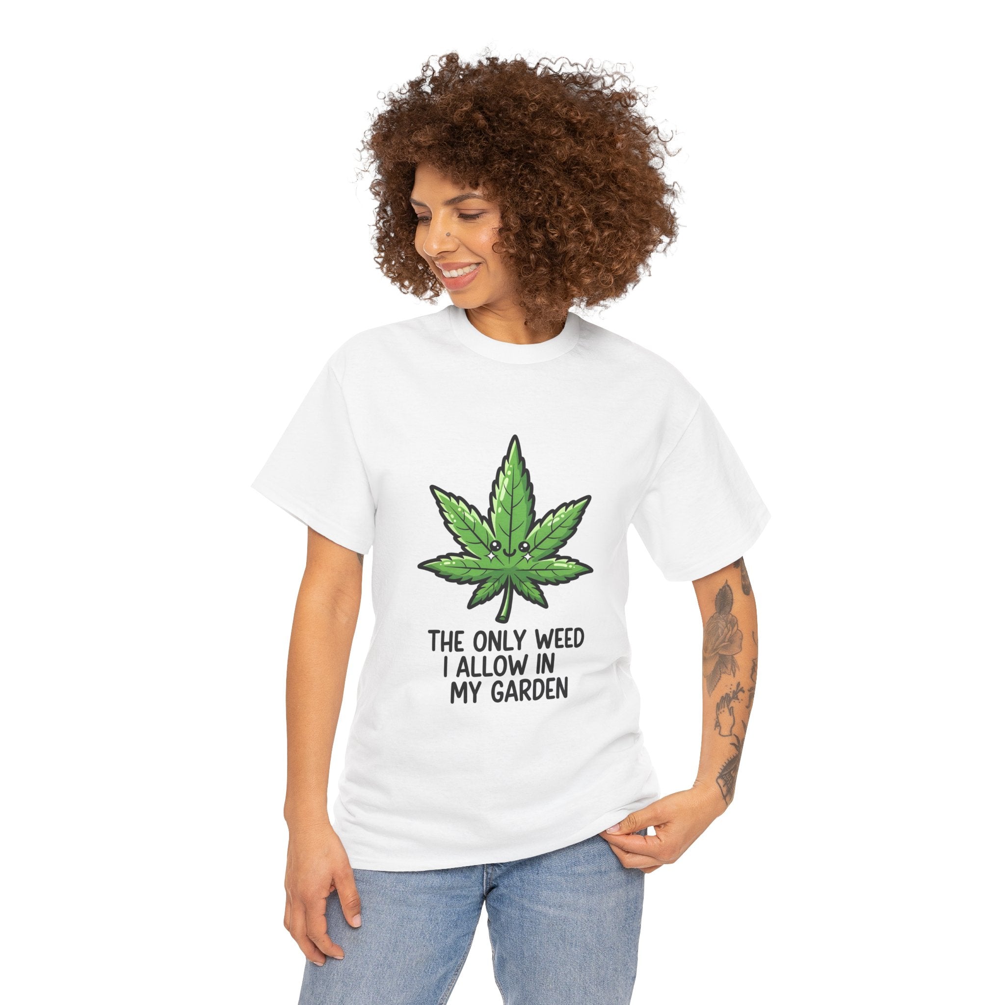 Funny Cannabis Gardening Tee, Unisex Cotton T-Shirt for Gardeners, Weed Lovers Gift, Stoner Humor Top, Perfect for 420 Celebration