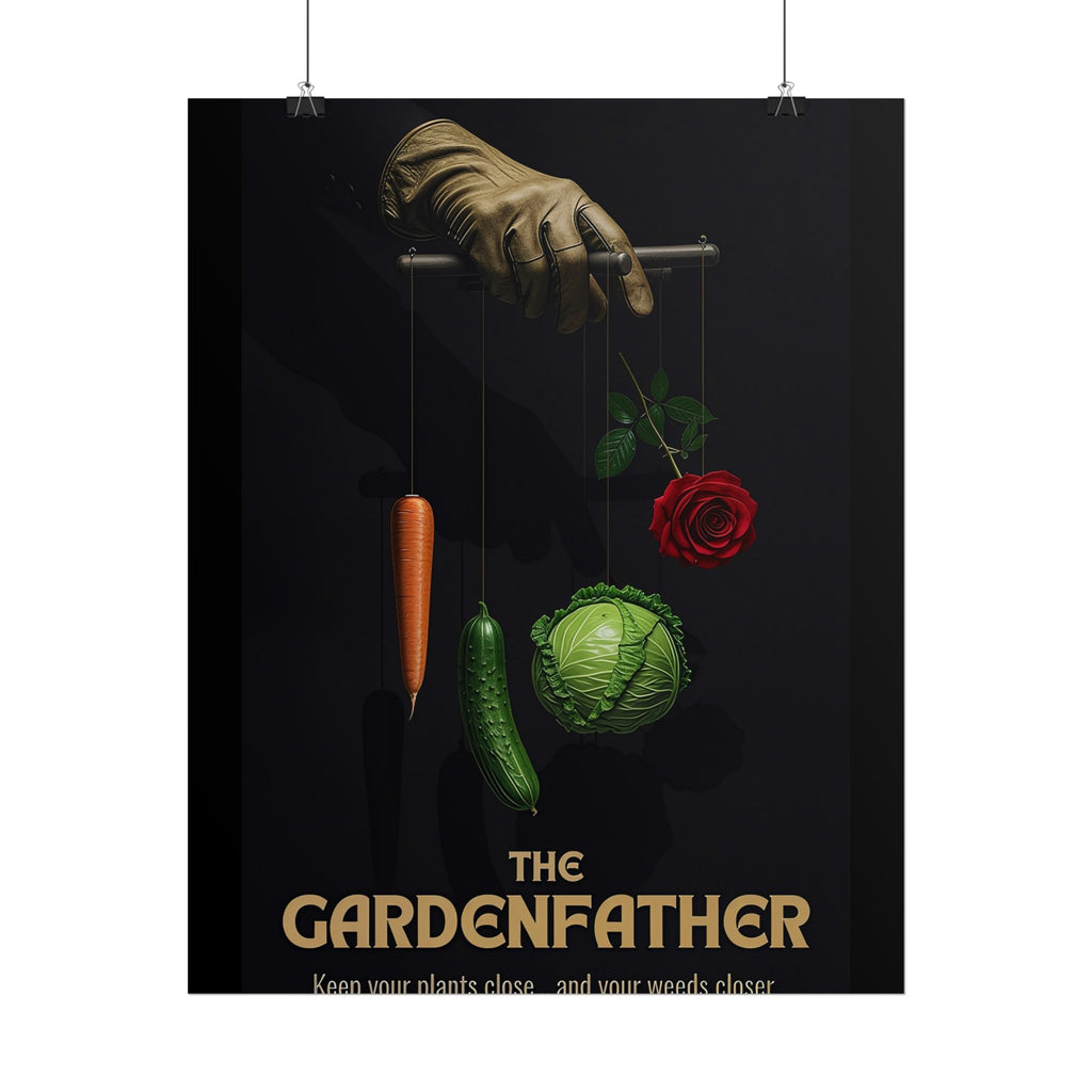 Gardenfather Rolled Poster - Keep Your Plants Close