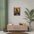 Scarfern Leafy Gangster Rolled Poster - Say Hello to My Little Fern!