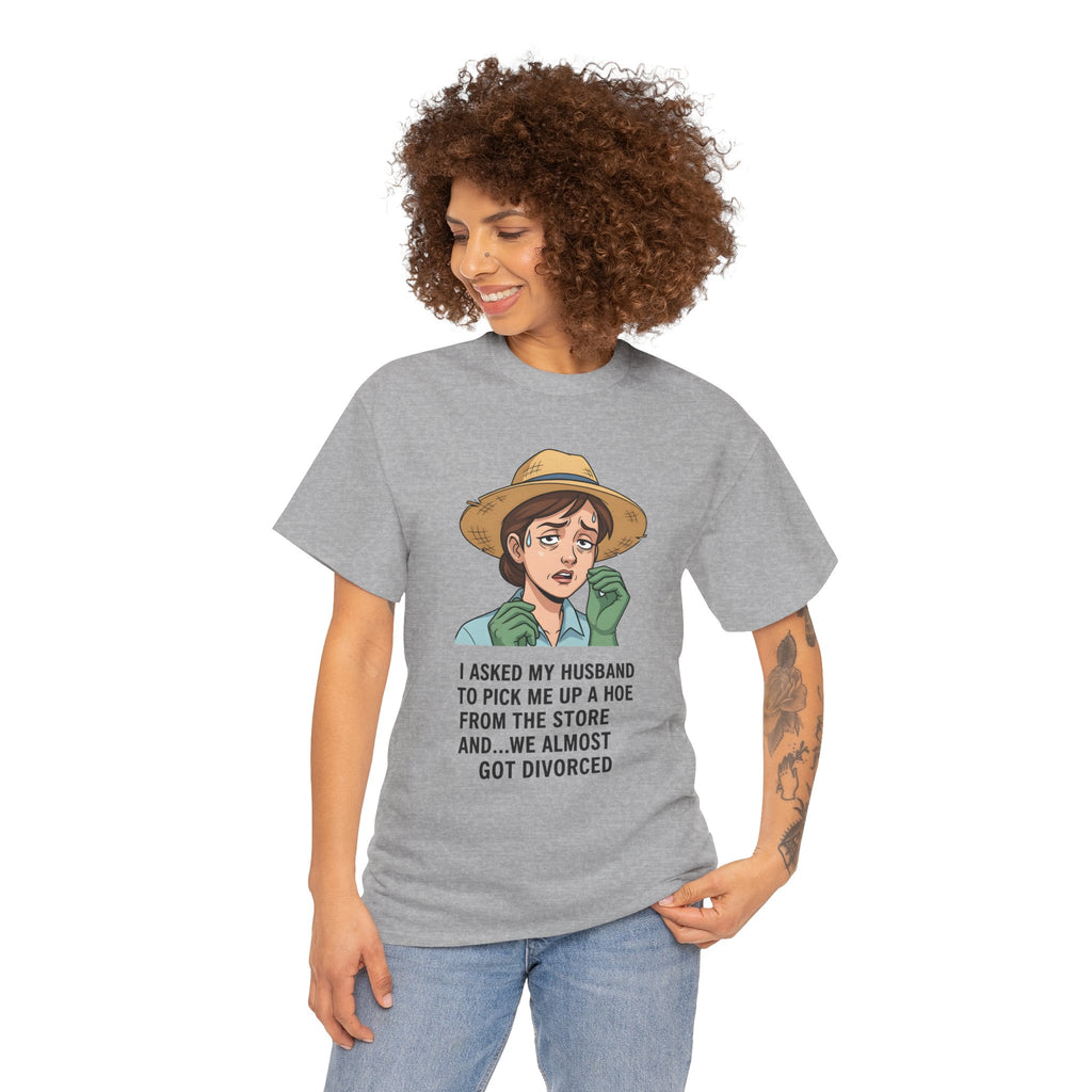 Divorced Humor Unisex Heavy Cotton Tee