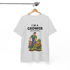 I'm a Grower Unisex Heavy Cotton Tee - Fun Gardening Shirt for Plant Lovers