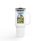 I Like It Dirty Insulated Travel Mug - 40oz Gardening Coffee Container