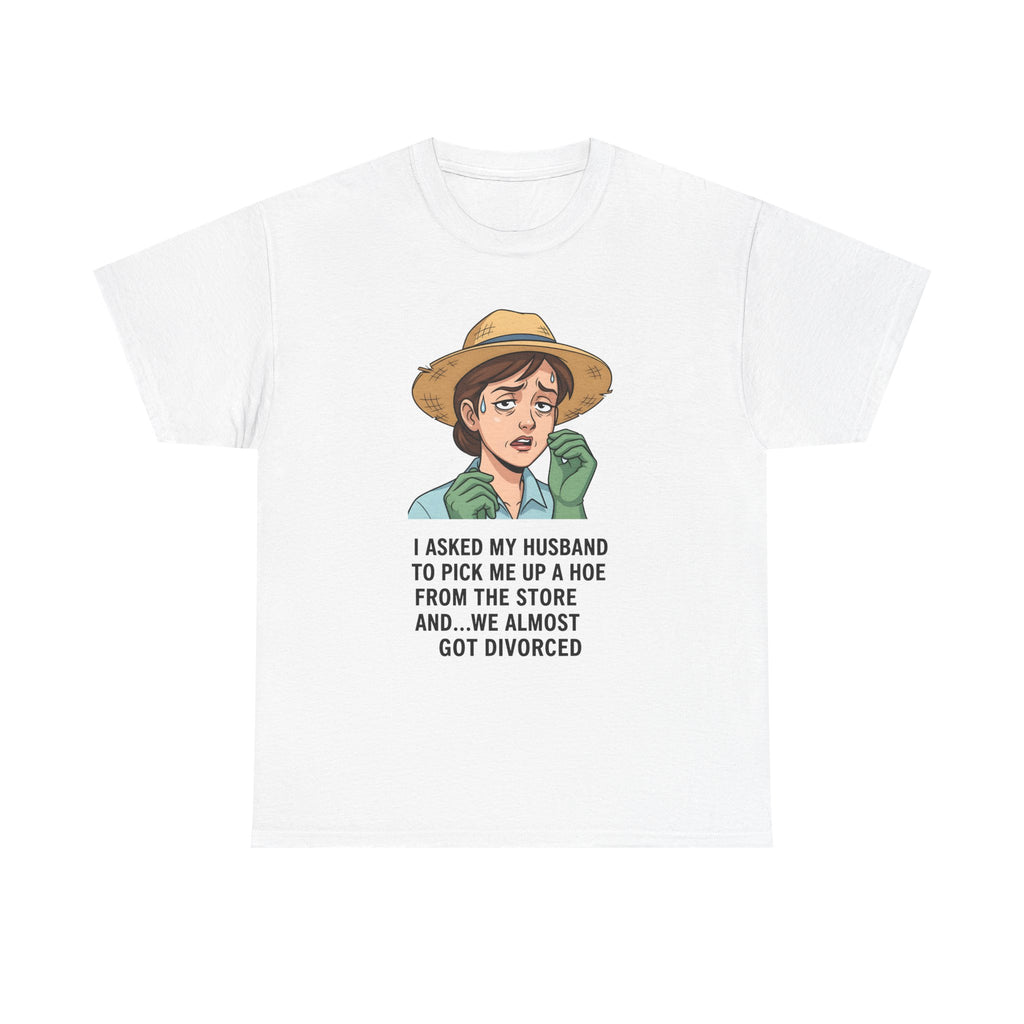 Divorced Humor Unisex Heavy Cotton Tee