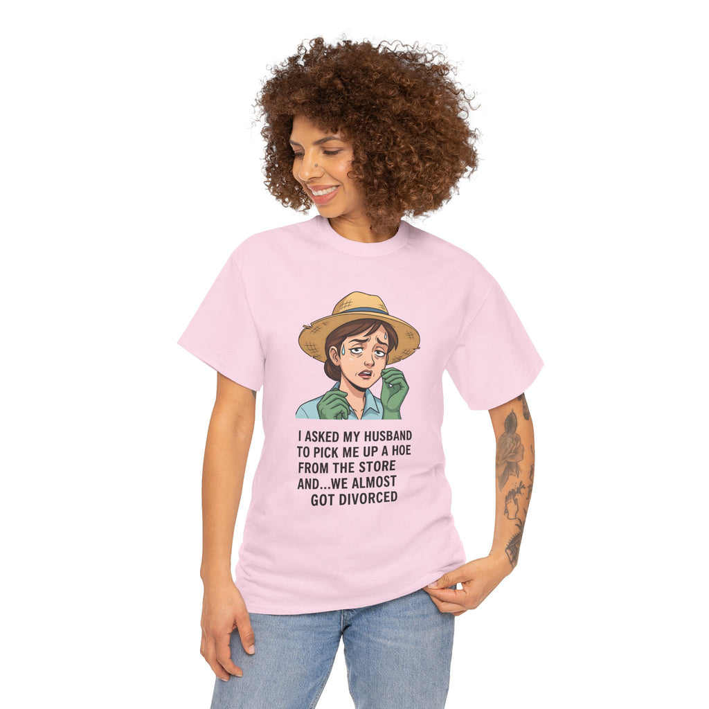 Divorced Humor Unisex Heavy Cotton Tee