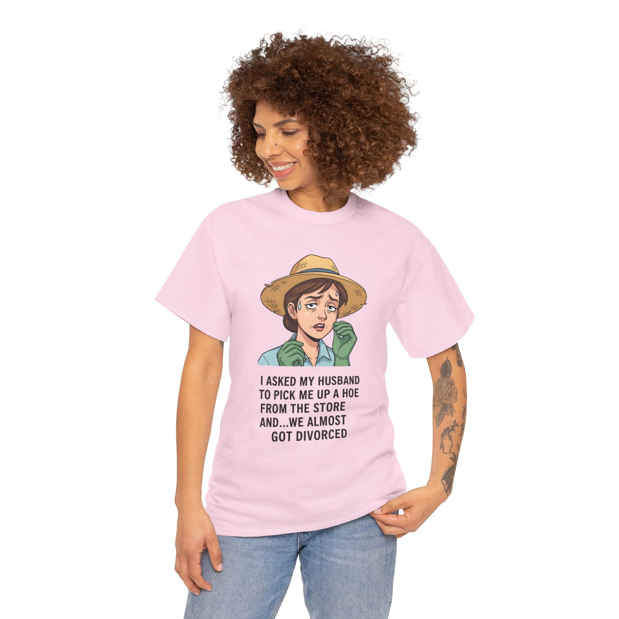 Divorced Humor Unisex Heavy Cotton Tee