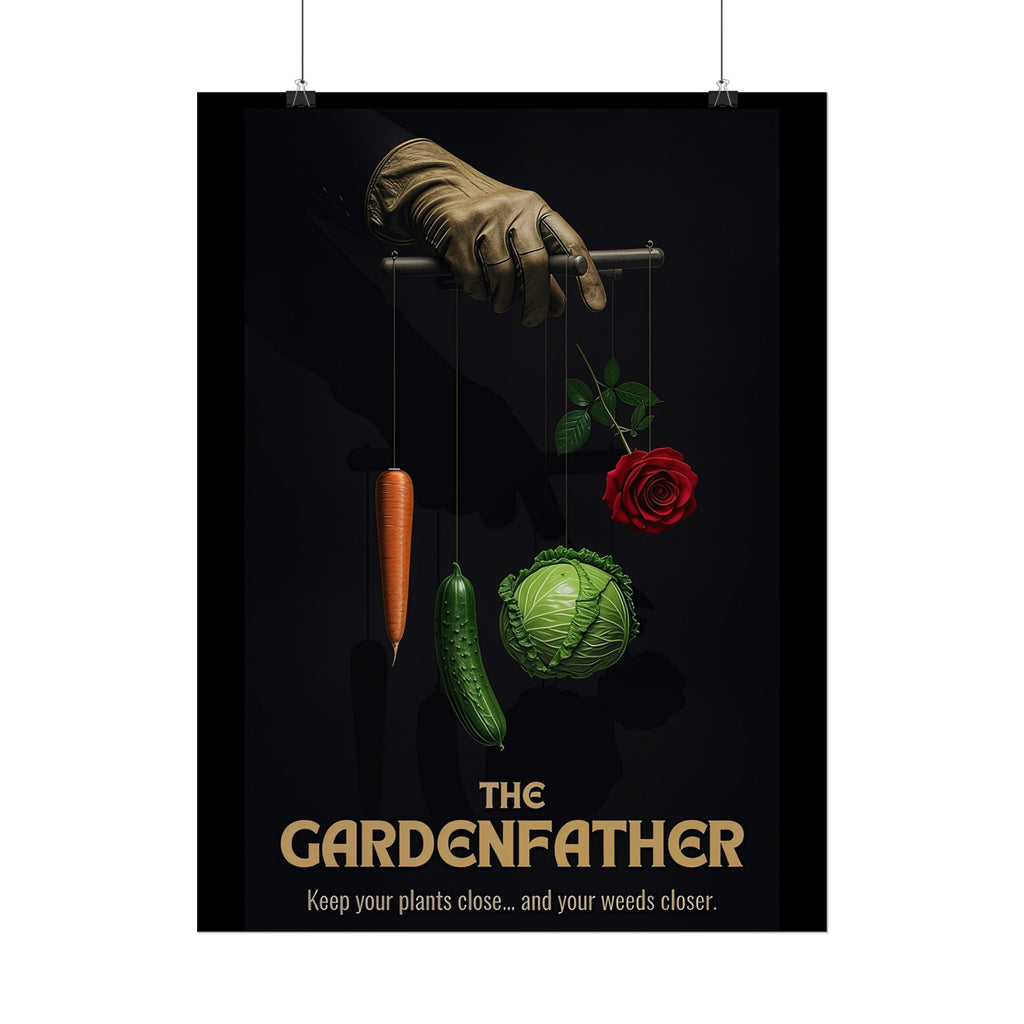 Gardenfather Rolled Poster - Keep Your Plants Close