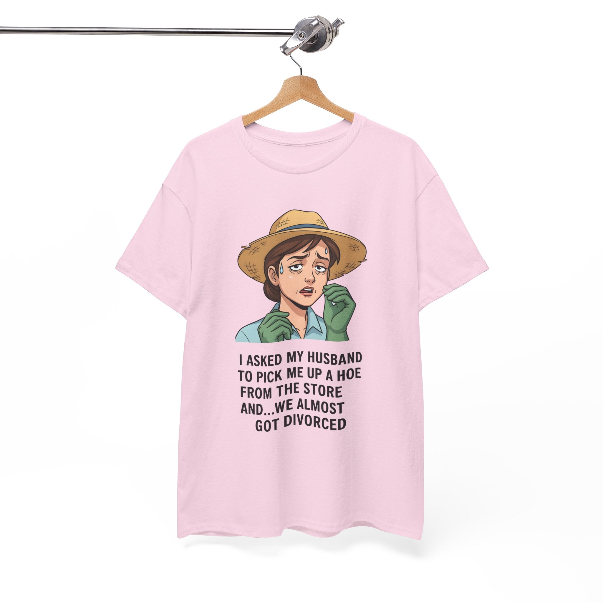 Divorced Humor Unisex Heavy Cotton Tee