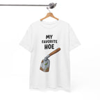Gardening Humor Unisex Heavy Cotton Tee - "My Favorite Hoe"