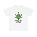 Funny Cannabis Gardening Tee, Unisex Cotton T-Shirt for Gardeners, Weed Lovers Gift, Stoner Humor Top, Perfect for 420 Celebration
