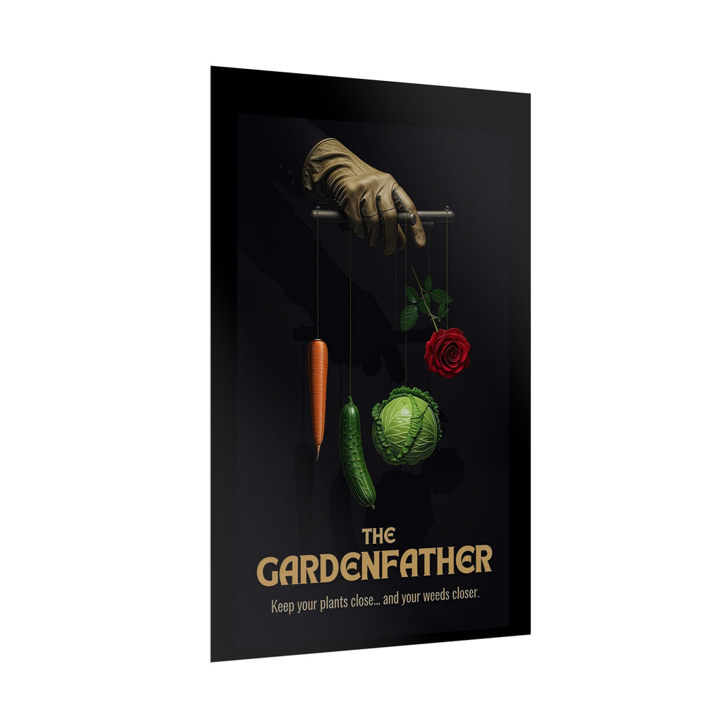 Gardenfather Rolled Poster - Keep Your Plants Close
