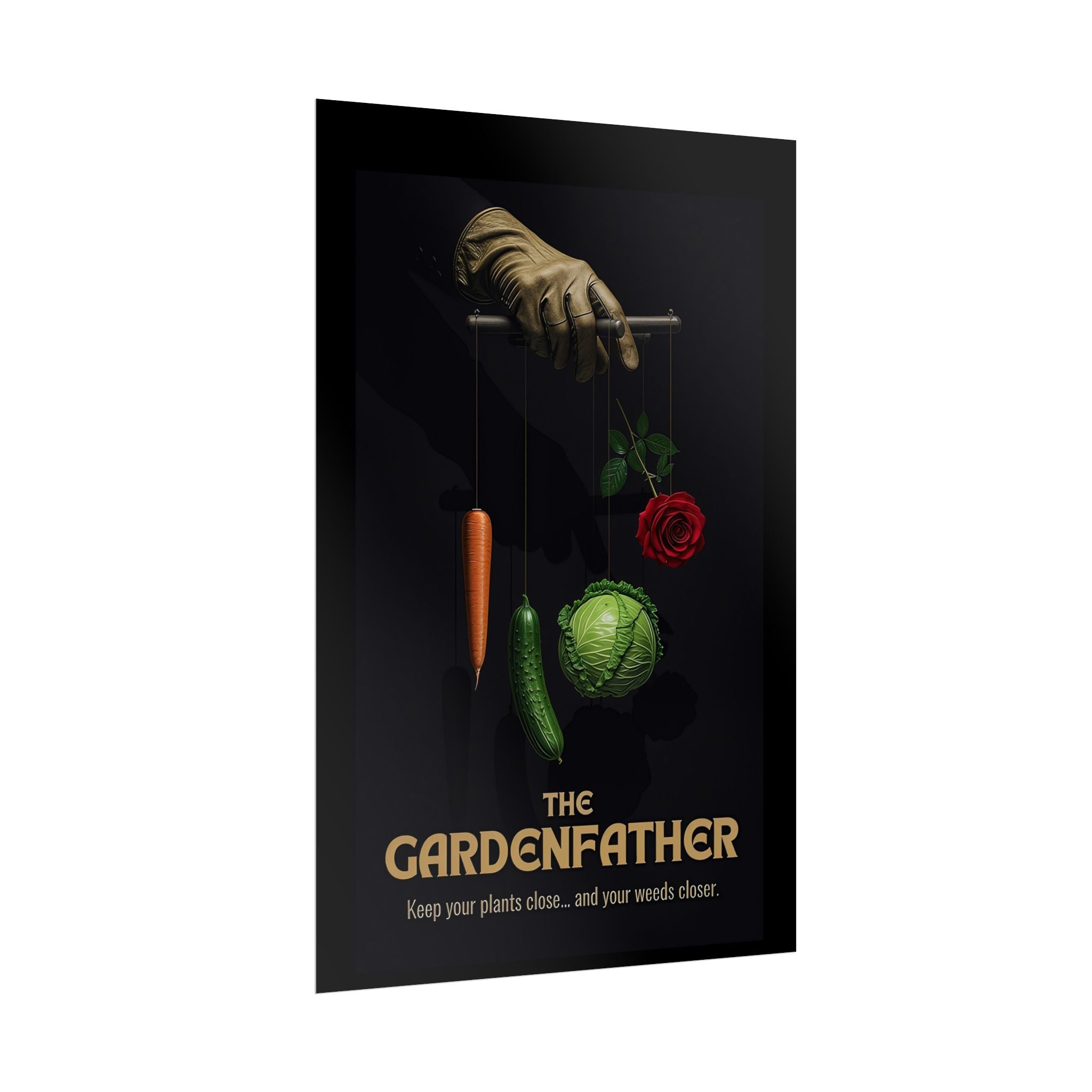 Gardenfather Rolled Poster - Keep Your Plants Close