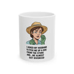 Garden hoe Funny Mug 11oz