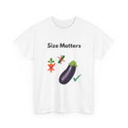 Size matters Unisex Heavy Cotton Tee