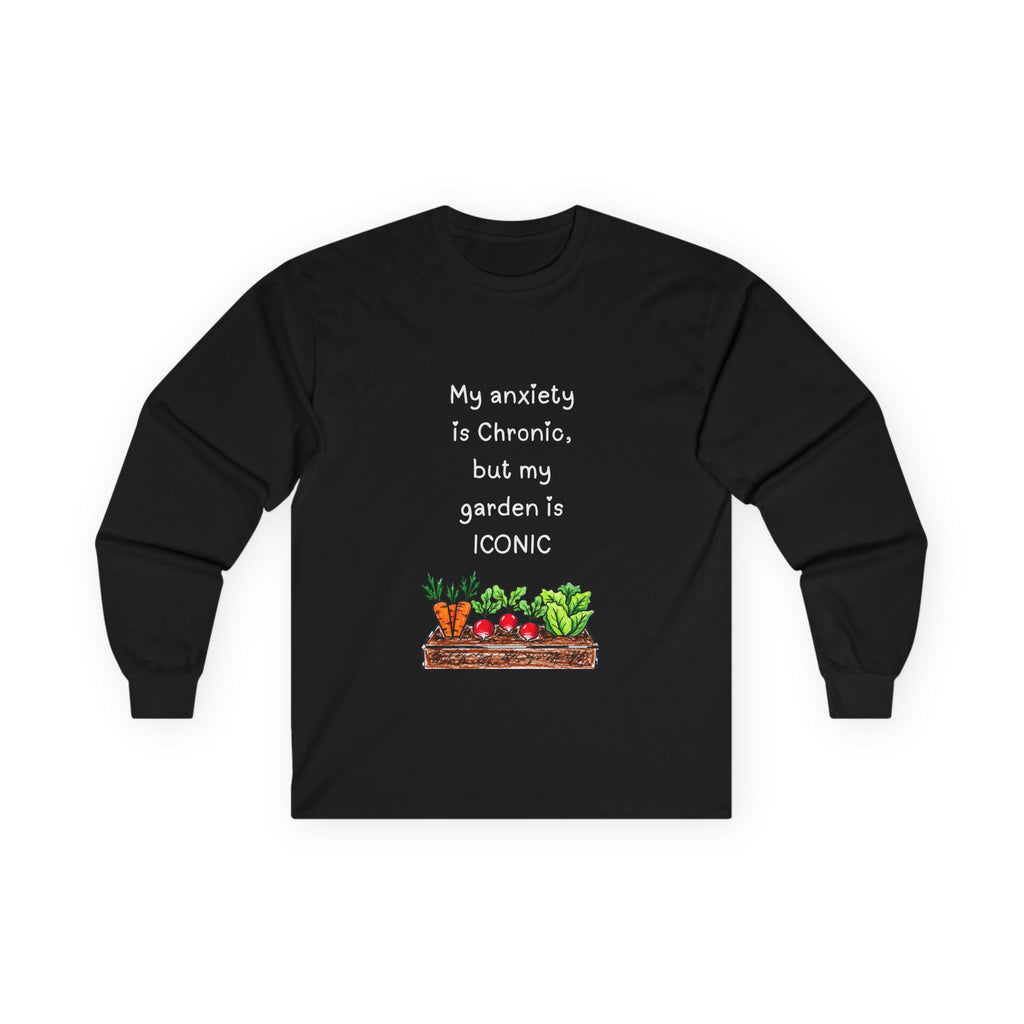 Iconic Garden Long Sleeve Tee - Anxiety Relief Apparel