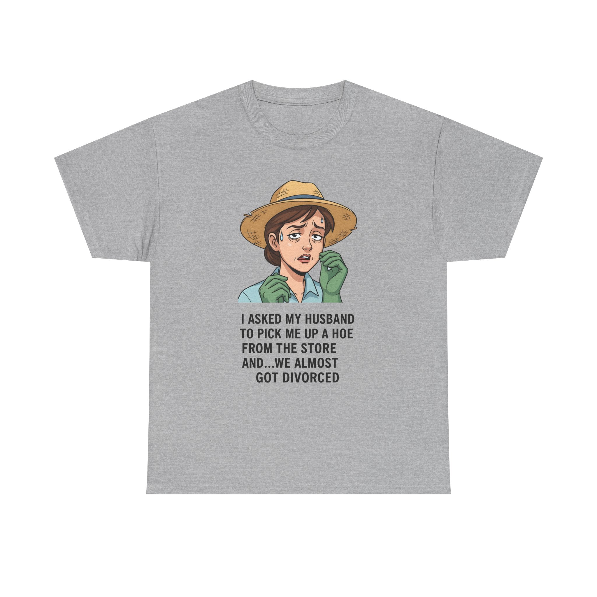 Divorced Humor Unisex Heavy Cotton Tee